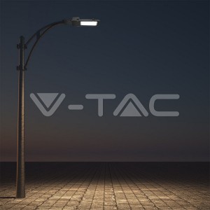 LED Улична Лампа SAMSUNG ЧИП - 100W A++  Сиво Тяло 4000К