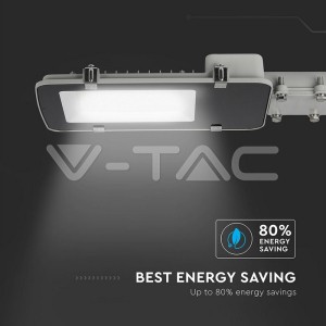 LED Улична Лампа SAMSUNG ЧИП - 30W A++  Сиво Тяло 4000К