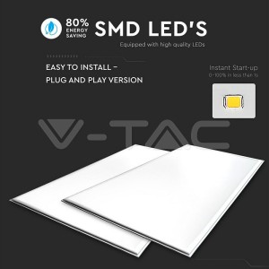 LED Панел САМСУНГ ЧИП 45W 600 x 600 mm 4000K Вкл. Драйвер 6бр./СЕТ 