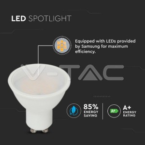 LED Крушка - SAMSUNG ЧИП 10W GU10 3000K