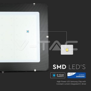 510W LED Прожектор SAMSUNG ЧИП SMD SLIM Черно Тяло 6400К 120LM/W