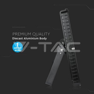 510W LED Прожектор SAMSUNG ЧИП SMD SLIM Черно Тяло 6400К 120LM/W