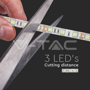 LED Лента SMD5050 - 60/1 Бяла IP65 