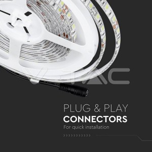 LED Лента SMD5050 - 60/1 Бяла IP65 
