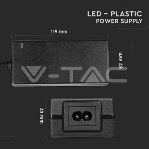 LED Захранване - 60W 12V 5A Пластик 