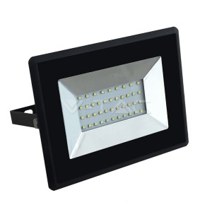 30W LED Прожектор Е-Series Черно Тяло 6000K