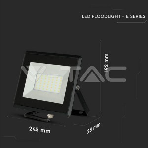 50W LED Прожектор Е-Series Черно Тяло 4000K 