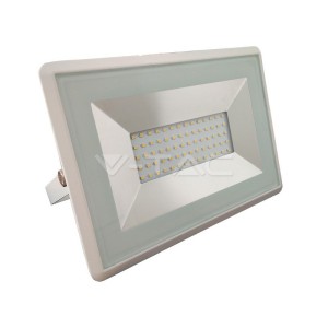 50W LED Прожектор Е-Series Бяло Тяло 6500K 