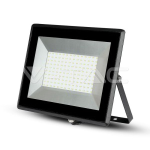 100W LED Прожектор Е-Series Черно Тяло 6500K 