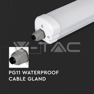 LED Влагозащитено тяло AL/PC G-Серия 1200mm 36W 4500K 
