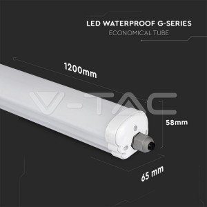 LED Влагозащитено тяло AL/PC G-Серия 1200mm 36W 4500K 
