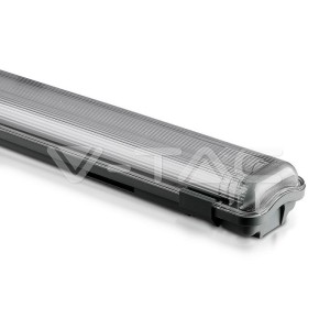 LED Влагозащитено тяло PC/PC 2x1200mm 2x18W 4000K