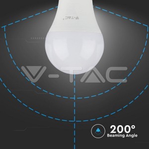 LED Крушка - 9W E27 A60 Термо Пластик 4000K 3Бр/Сет                            