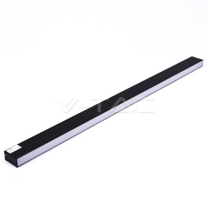 LED Линейно Осветление SAMSUNG ЧИП - 40W Висящо Черно Тяло 6400К 1200x35x67mm