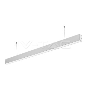 LED Линейно Осветление SAMSUNG ЧИП - 40W Висящо Сиво Тяло 6400К 1200x35x67mm