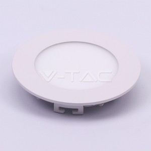 6W LED Панел Premium SAMSUNG Чип Кръг 3000K 
