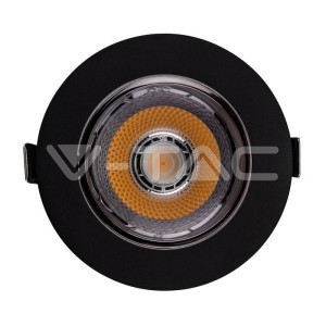 LED Луна SAMSUNG ЧИП - 10W Рефлоктор COB Черна 6400К