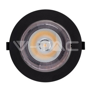 LED Луна SAMSUNG ЧИП - 20W Рефлоктор COB Черна 4000К