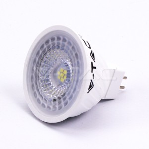 LED Крушка - SAMSUNG ЧИП 6.5W GU10 MR16 38° 6400K 
