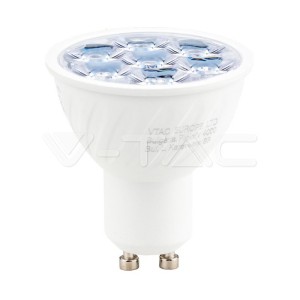 LED Крушка - SAMSUNG ЧИП 6.5W GU10 10° 4000K 