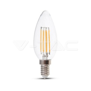 LED Крушка - SAMSUNG ЧИП 4W E14 Кендъл Димираща 2700K