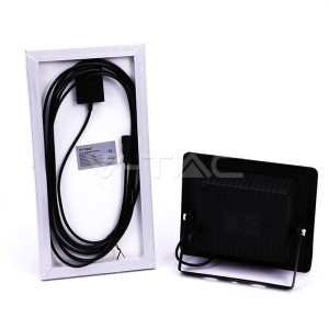 12W LED Соларен Прожектор 6000К 