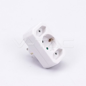 3 Щепсел Разклонител 2X10A + 1X16A 250V