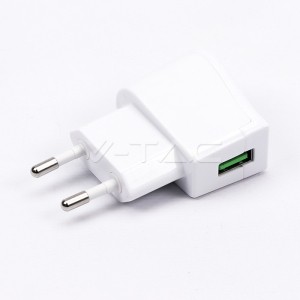 USB Адаптер 2бр Блистер Бял 