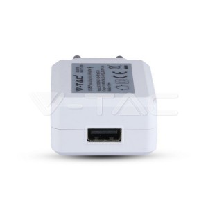 USB QC3.0 Адаптер 2бр Блистер Бял 