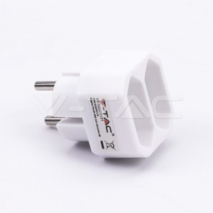 2 Щепсел Разклонител Мини 10А 250V