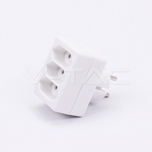 3 Щепсел Разклонител Мини 10А 250V