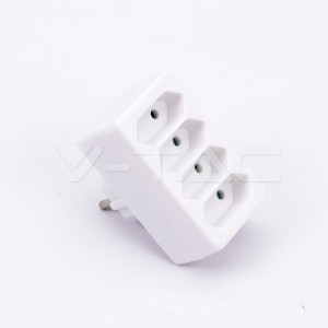 4 Щепсел Разклонител Мини 10А 250V