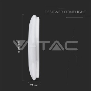 60W LED Плафон С Дистанционно Димиращ Диаманд Ф400