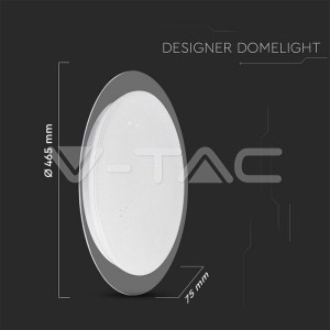 40W LED Плафон С Дистанционно Сменяем Сп. Ринг Ф400 