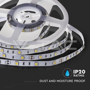 LED Лента SMD5050 - 30/1 Бяла Невлагозащитена 