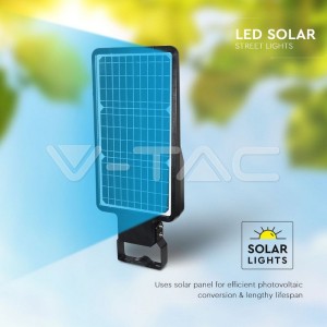 40W Улична Лампа Соларна Черно Тяло  6000К 120LM/W