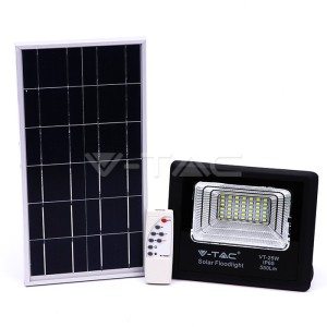 12W LED Соларен Прожектор 4000К 