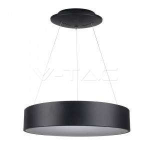 30 LED Пендел Димиращ Черен 3000К