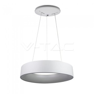 20 LED Пендел Димиращ Бял 3000К