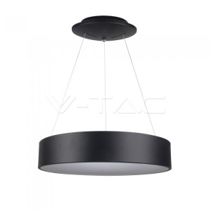 20 LED Пендел Димиращ Черен 3000К