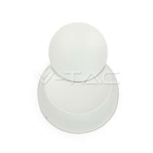 6W Аплик Bridglux Chip Бяло Тяло Кръг 4000K 