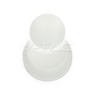 6W Аплик Bridglux Chip Бяло Тяло Кръг 4000K 
