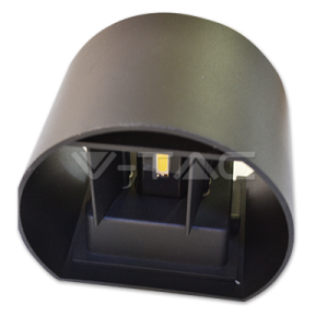 6W Аплик Bridglux Chip Бяло Тяло Кръг 4000K 