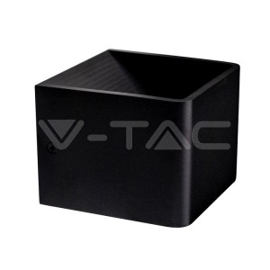 6W Аплик Bridglux Chip Черно Тяло Квадрат 3000K 