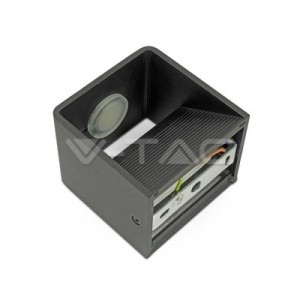 6W Аплик Bridglux Chip Черно Тяло Квадрат 3000K 