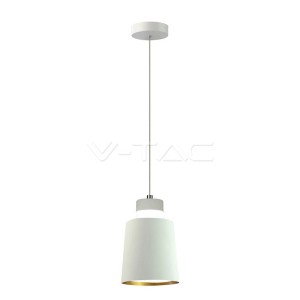 7W Лед Пендел Акрил Бял Абажур 12x19 3000K