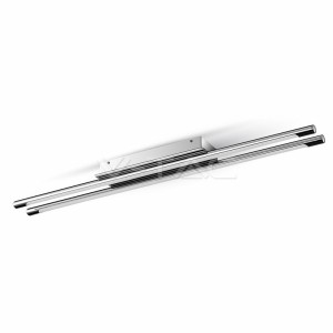 36W LED Стенна/Таванна Лампа Хром 4000К