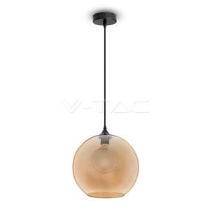 Пендел Стъклен Сфера Amber ф300