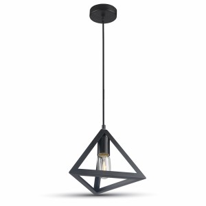 Пендел Geometric Пирамида Черен
