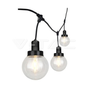 Поредица 6хЕ27 GLO IP65 Ф150 Черна 
